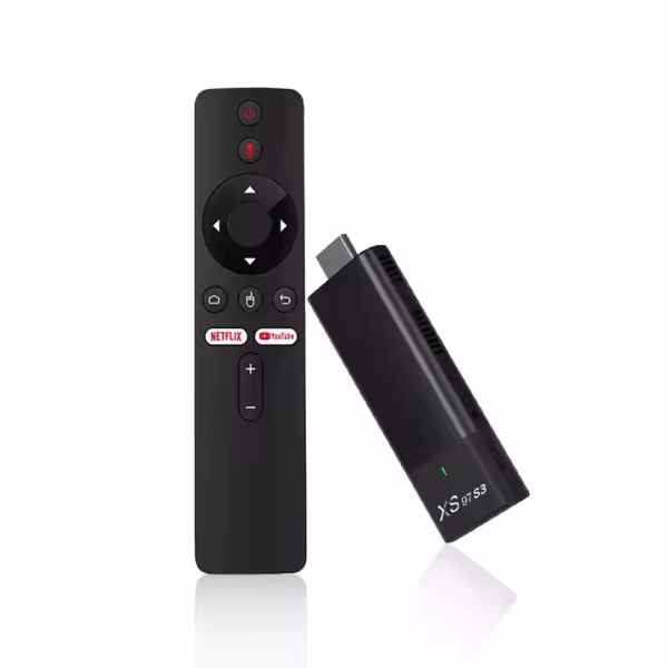Texman TV Fire Stick 4K Ultra HD, XS97 S3 TV stick, Android 10 media player, plug and play smart TV stick, Ultra HD streaming stick