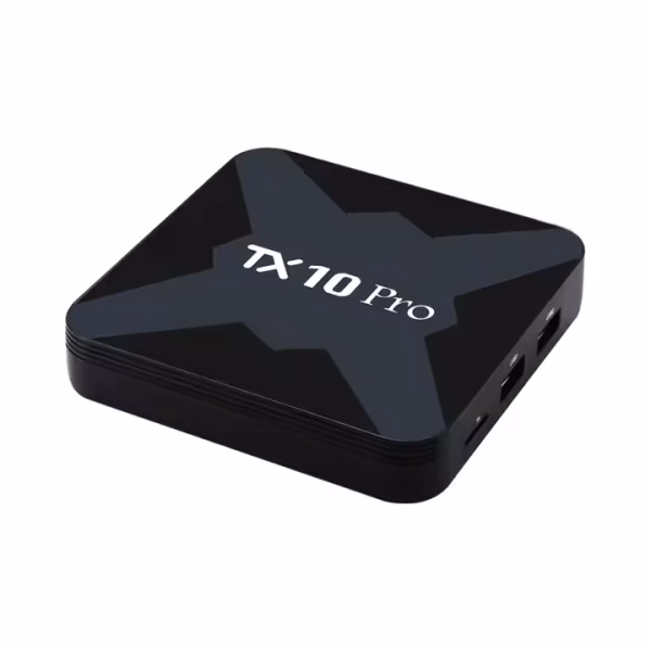TX10 PRO Android 13 Mini Media Player with 8GB RAM, 128GB storage, Quad-Core processor, 5G WiFi, and 4K resolution for seamless streaming and enhanced smart TV performance."