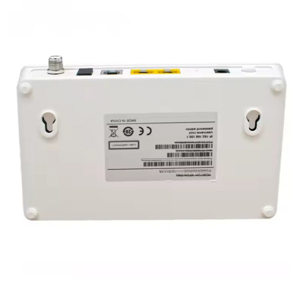 Compact and durable FTTH ONU with 1 GE and 1 FE port