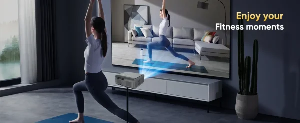 Home Theater Android Projector 1080P BT 5.0, WiFi, Android 9 - Image 5