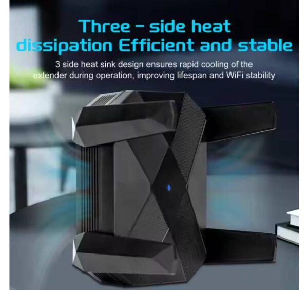 WiFi Range Extender AX3000 2.4G/5G WiFi6 Gigabit Ports - Image 2