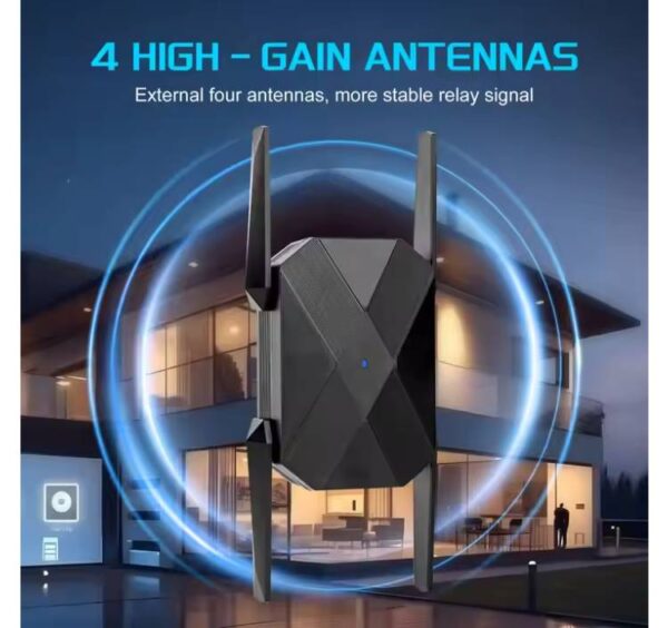 WiFi Range Extender AX3000 2.4G/5G WiFi6 Gigabit Ports - Image 4