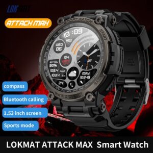 Texman Smart Fitness Watch for men and women with heart rate, sleep, and step tracking – waterproof sports smartwatch