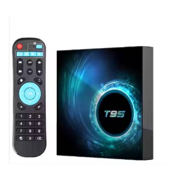 Android TV Box H616 Mini Plus Max with sleek design and ports