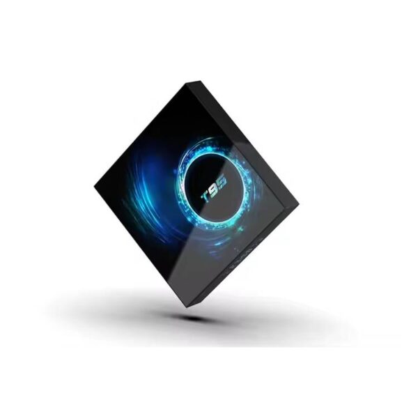 Android TV Box H616 Mini Plus Max with sleek design and ports