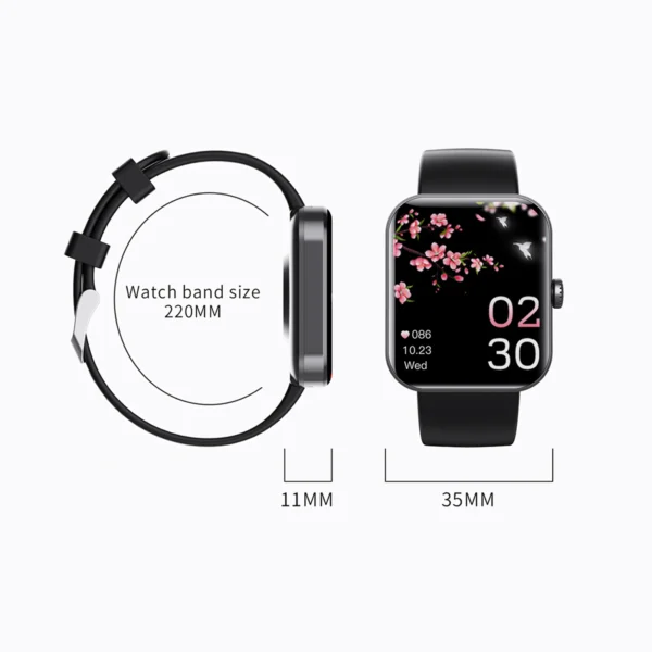Ai Sports Touchscreen Smartwatch BT 5 Calling & Fitness Tracker - Image 2