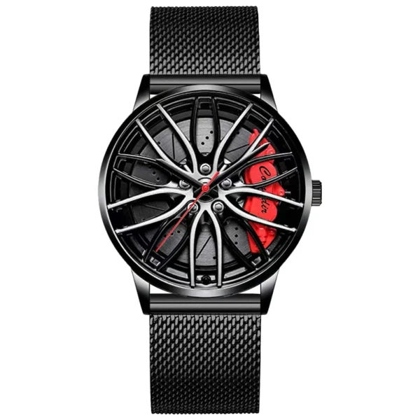 New Men's Fashion Watch, Leisure Sports Wheels, Versatile Quartz Watch - Image 6