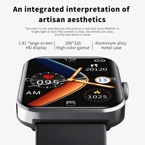 Ai Sports Touchscreen Smartwatch BT 5 Calling & Fitness Tracker - Image 4