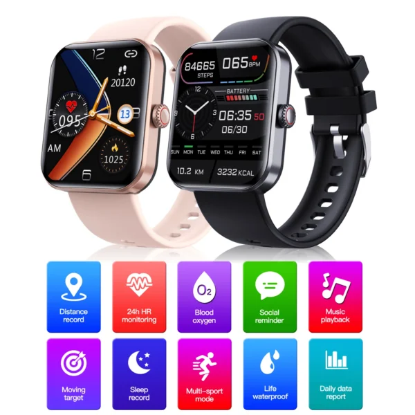 Ai Sports Touchscreen Smartwatch BT 5 Calling & Fitness Tracker - Image 3