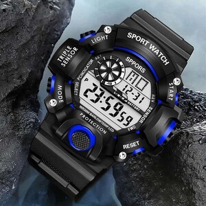 Sports Military Watch Waterproof Digital LED Backlight Watch